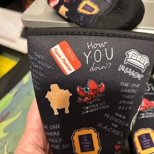 Friends Themed Med cold cup sleeve